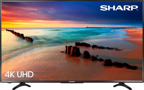 Sharp - 43" Class (42.5" Diag.) - LED - 2160p - Smart - 4K Ultra HD TV Roku TV