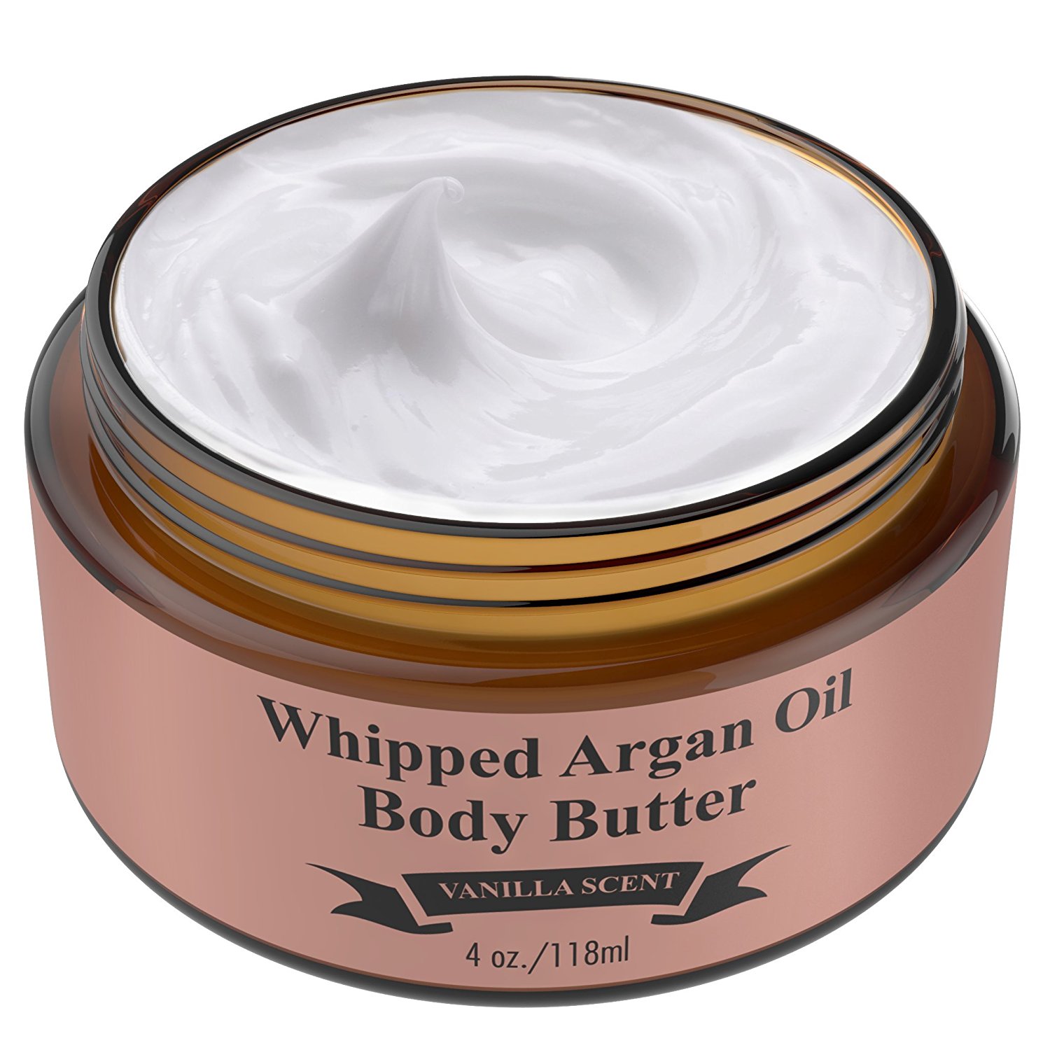 Whipped Argan Oil Body Butter Cream - The Gentlemen's - Make Your Skin Soft & Silky Smooth - Made With Argan Oil Which Has Restorative And Antioxidant Properties - No Parabens (Vanilla)