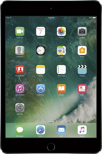 Apple - iPad mini 4 Wi-Fi 128GB - Space Gray